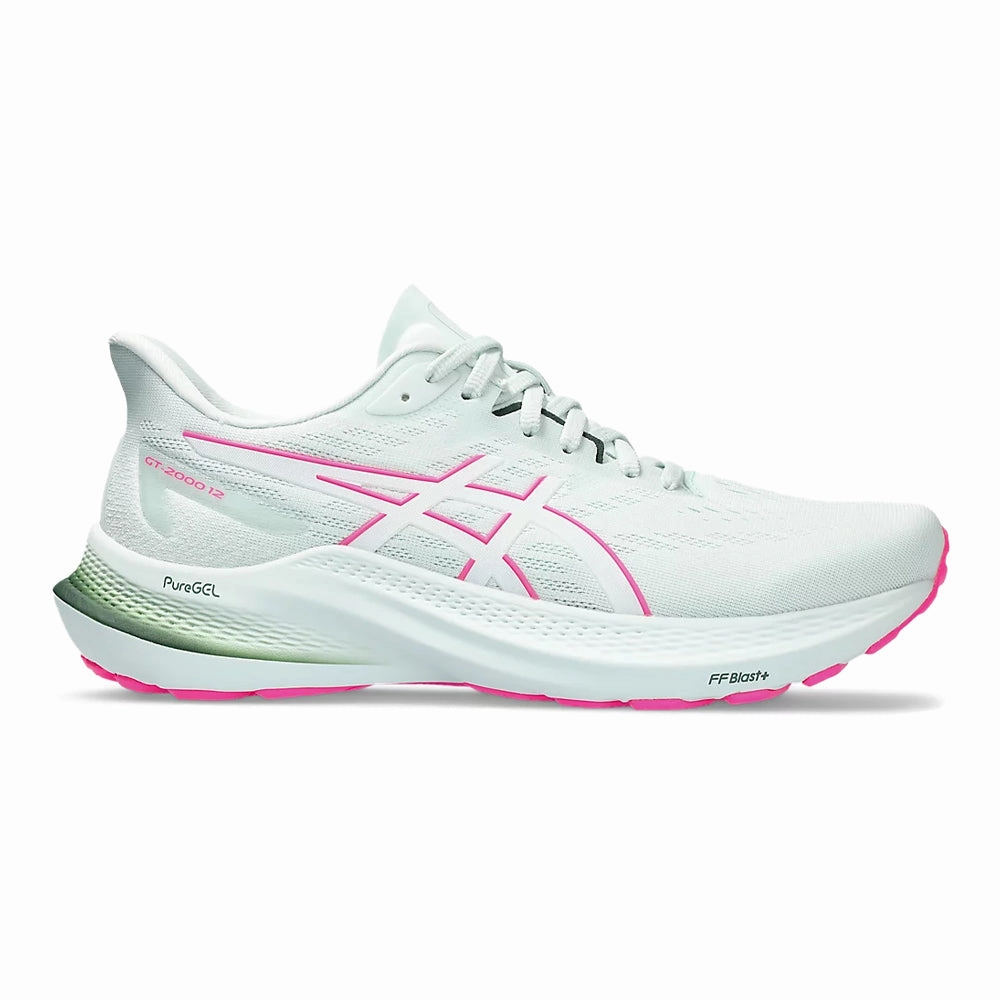Shoes Similar To Asics Superblast Women's Asics GT-2000 12, Pure Aqua/White, 7 D Wide
