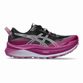 Asics Nyc Shoes Women's Asics Trabuco Max 3, Black/Light Blue, 9.5 B Medium