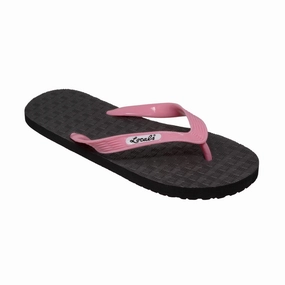 Mystique Flip Flops Women's Solid Pink Strap Slippah