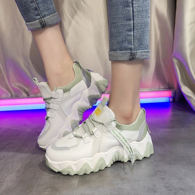 Comfortable Rain Boots To Walk In Women Vulcanize Shoes Women Sneakers Chunky Sneakers Platform Sneakers Casual Shoes Women Shoes Casual Sneakers Tenis Feminino