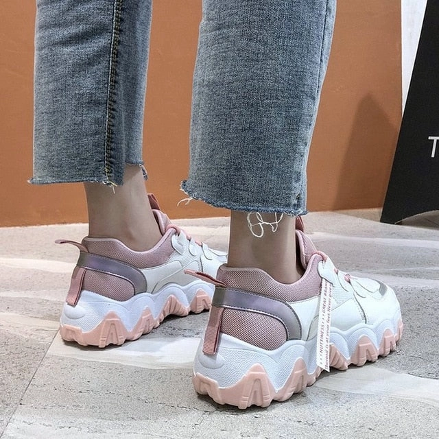 Best Steel Toe Rain Boots Women Vulcanize Shoes Women Sneakers Chunky Sneakers Platform Sneakers Casual Shoes Women Shoes Casual Sneakers Tenis Feminino