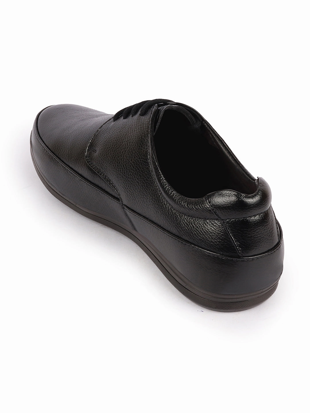 Men Black Formal Office Genuine Leather Lace Up Shoes Work Boots On Clearance