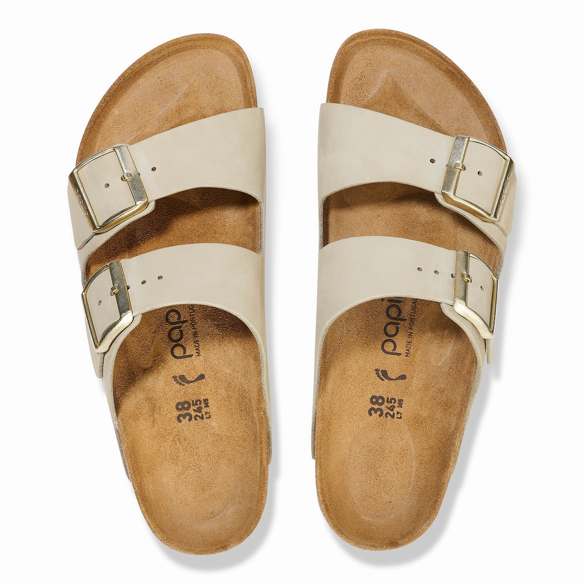 Shoe Sizes Papillio Arizona Platform eucalyptus nubuck by Birkenstock
