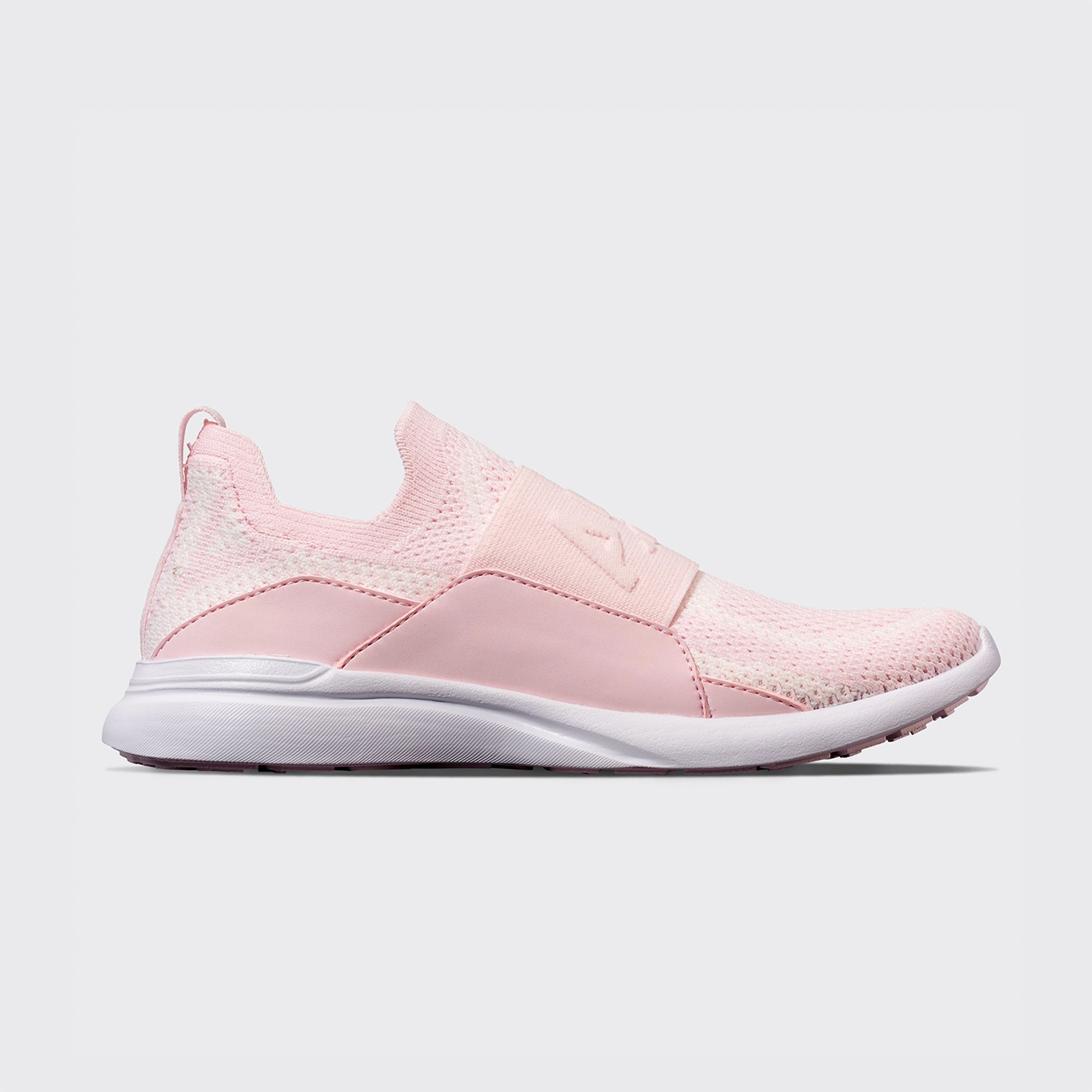 Budget Running Shoes Youth's TechLoom Bliss Bleached Pink / Ivory / White