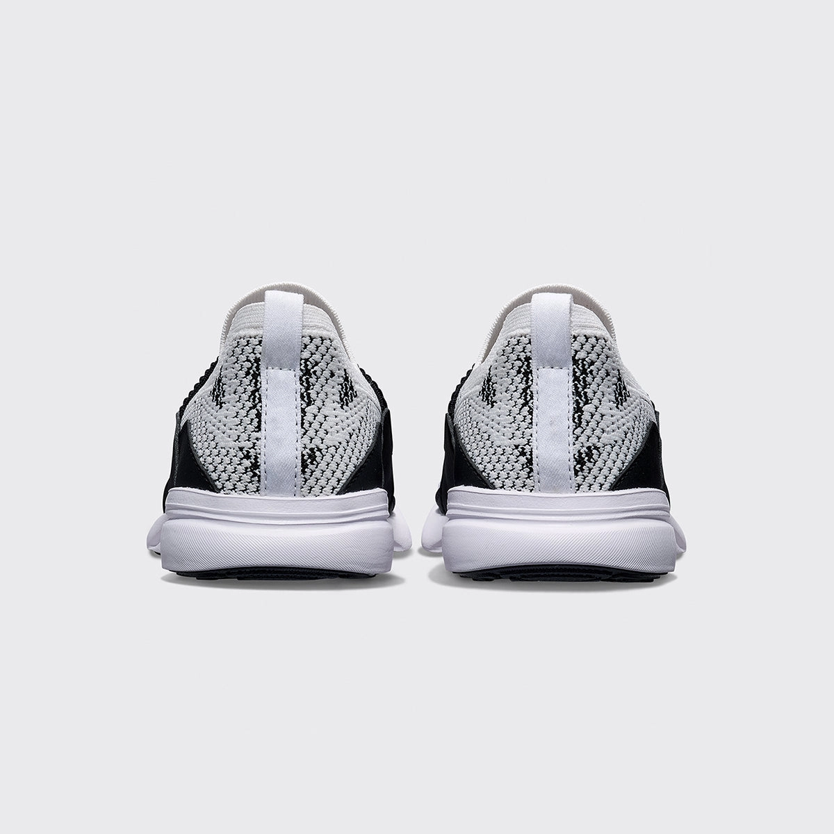 Low Cushion Running Shoes Youth's TechLoom Bliss White / Black / Black / Ribbed