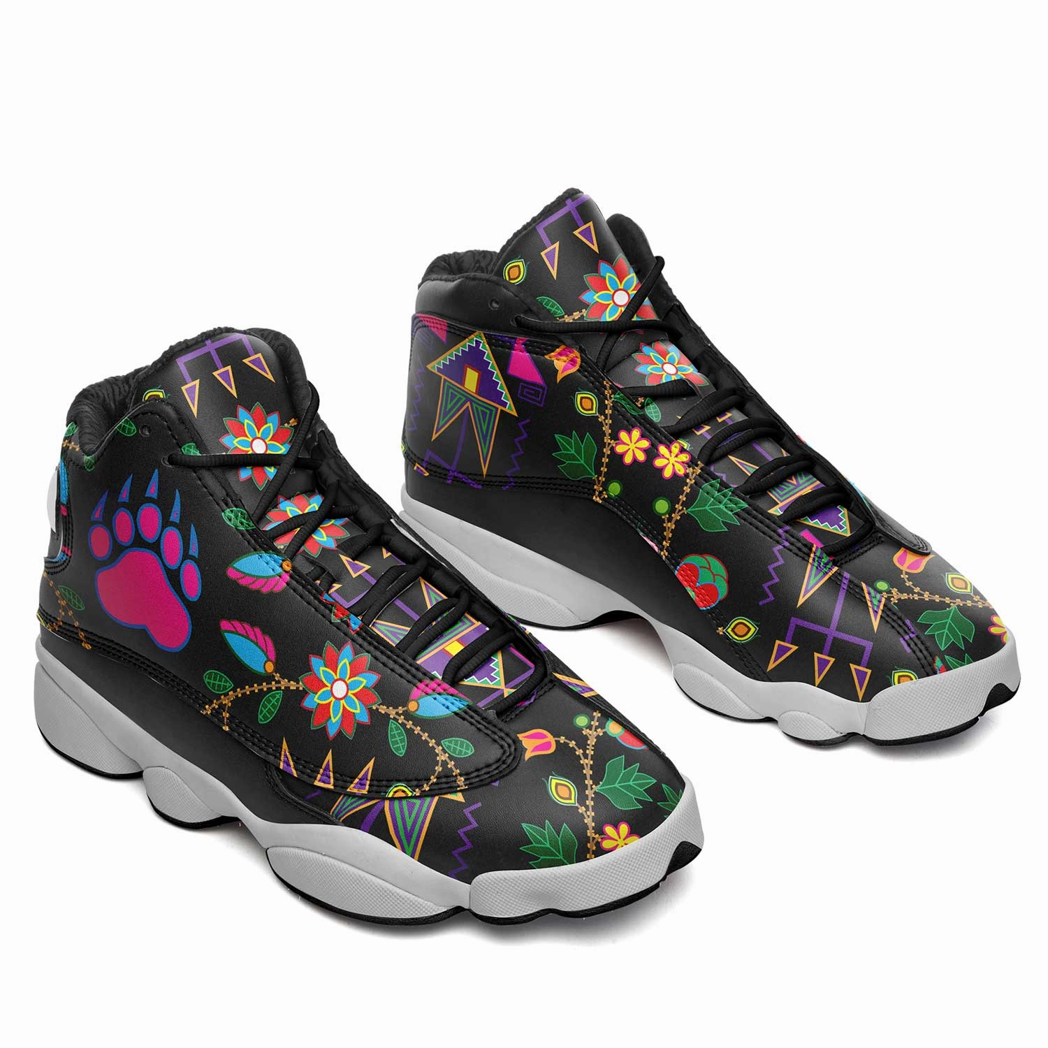 Basketball Shoes Mb 04 Geometric Floral Fall Isstsokini