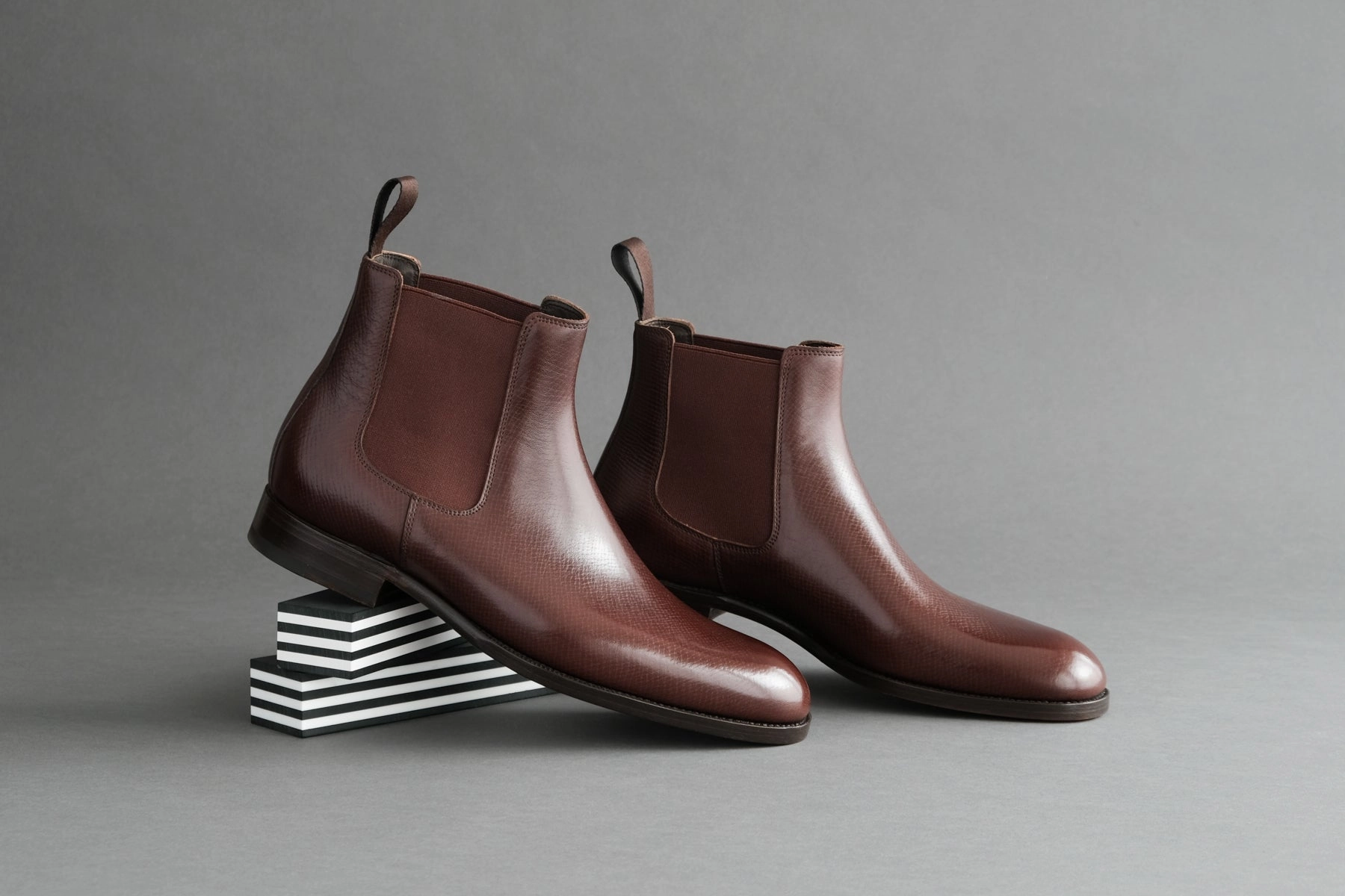 Tall Platform Chelsea Boots ZeroThreeThree.Conor Chelsea Boots in Russian Reindeer